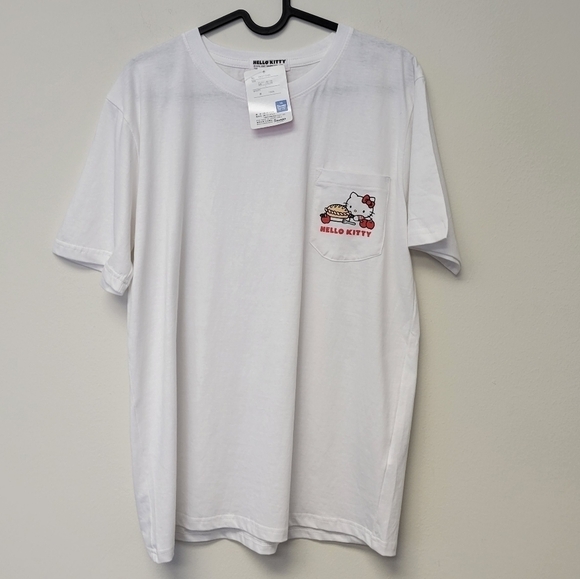 Sanrio Hello Kitty Apple Pie t-shirt White L - Picture 8 of 8